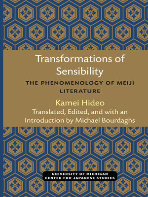 cover image of Transformations of Sensibility